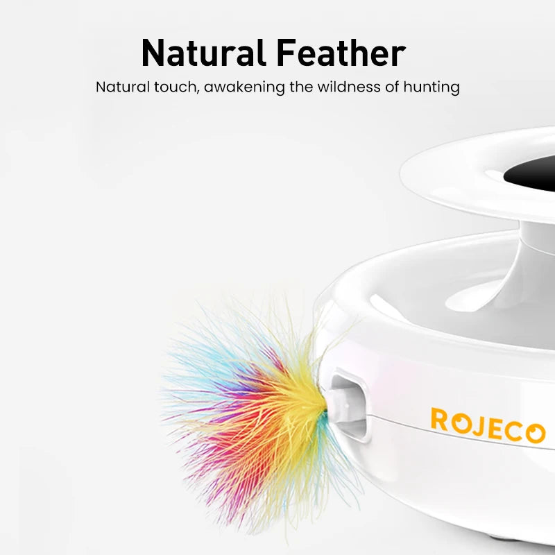 Smart Automatic Cat Feather Ball Toy