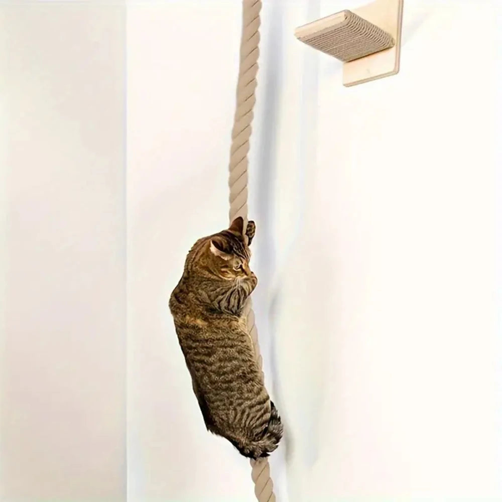 Wall Mounted Cat Climbing Rope