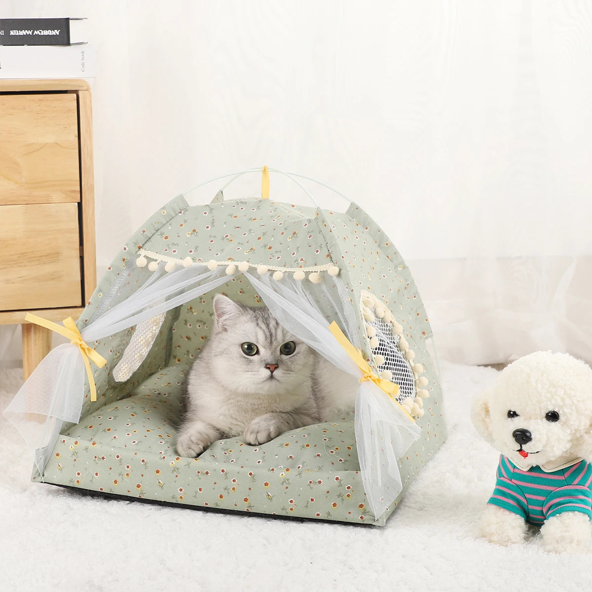 Cat Tent Bed Warm Winter House