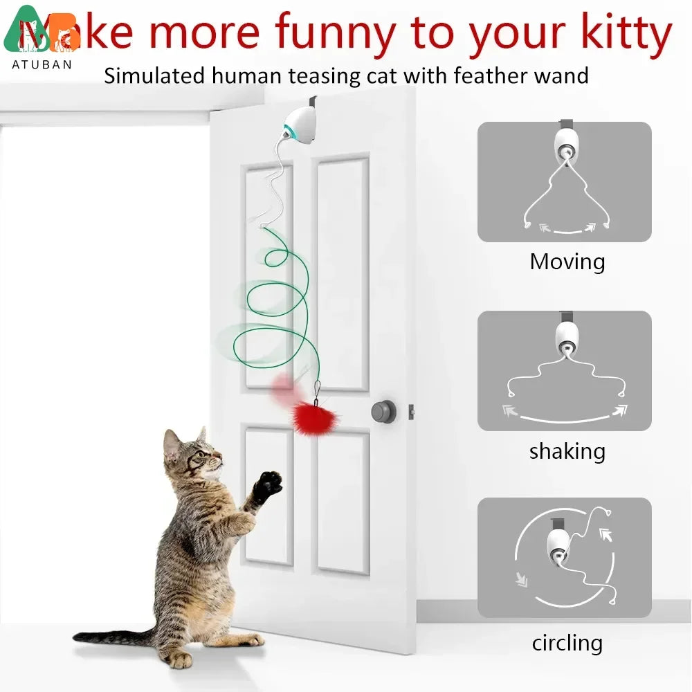 Automatic Electric Cat Teaser Toy