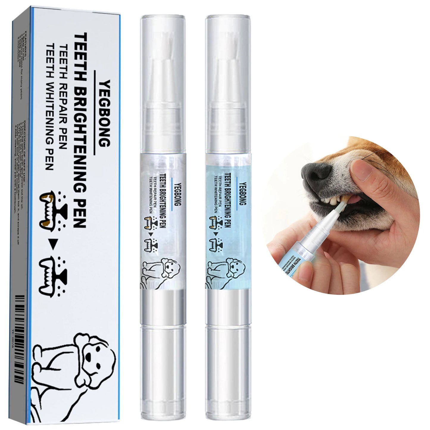 Pet Dental Cleaner Pen for Dogs