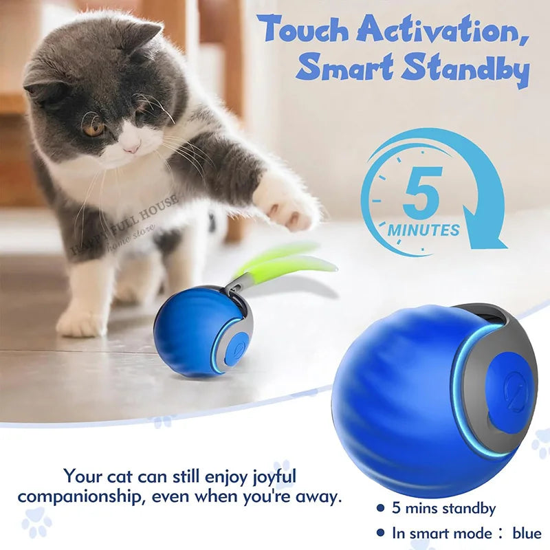 Automatic Interactive Cat Ball Toy