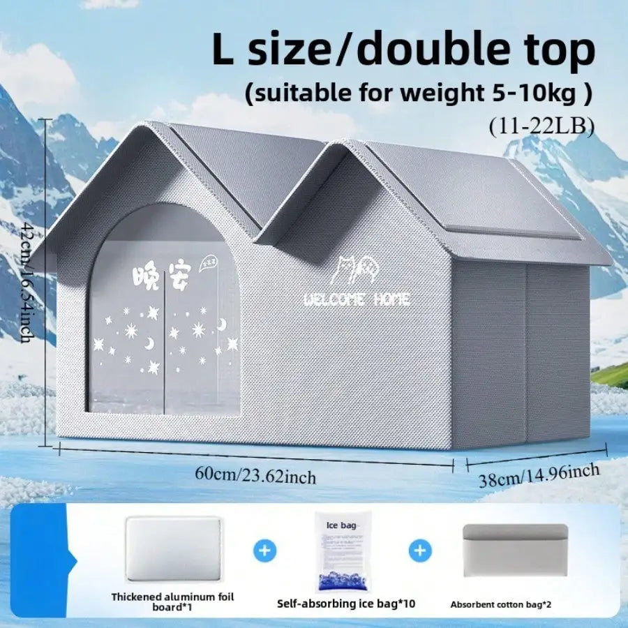 Summer Cooling Pet Bed for Dogs