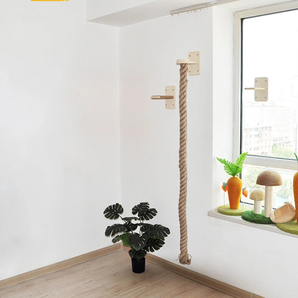 Wall Mounted Cat Climbing Rope