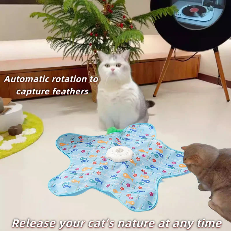Automatic Electric Cat Turntable Toy