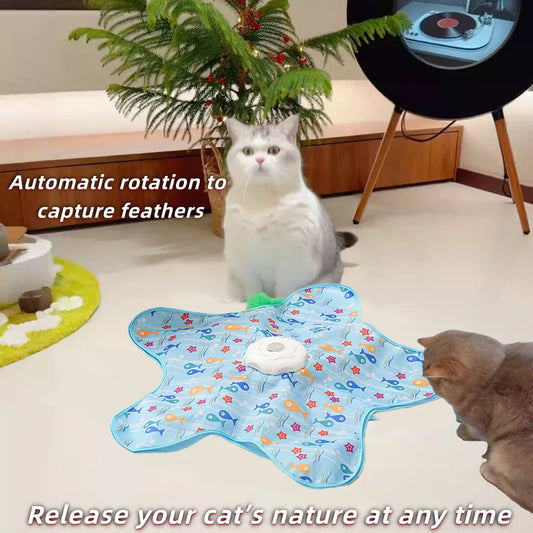 Automatic Electric Cat Turntable Toy