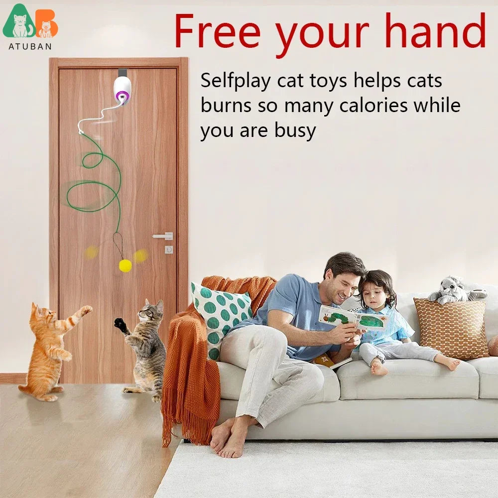 Automatic Electric Cat Teaser Toy
